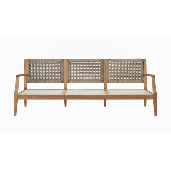 Chesapeake Beige Natural Teak Natural Teak  Sofa