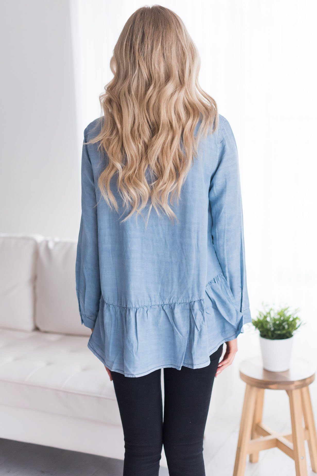 Always Dreaming Modest Blouse