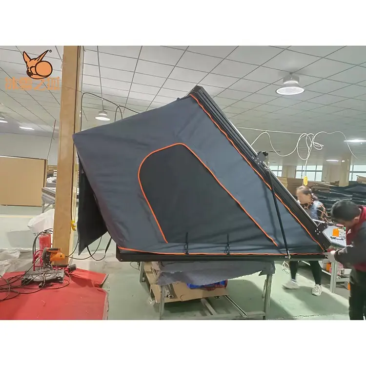 Custom Aluminum Hard Shell Car Roof Top Tent Tante Camping Outdoor Folding Camping Truck Rooftop Tent for SUV