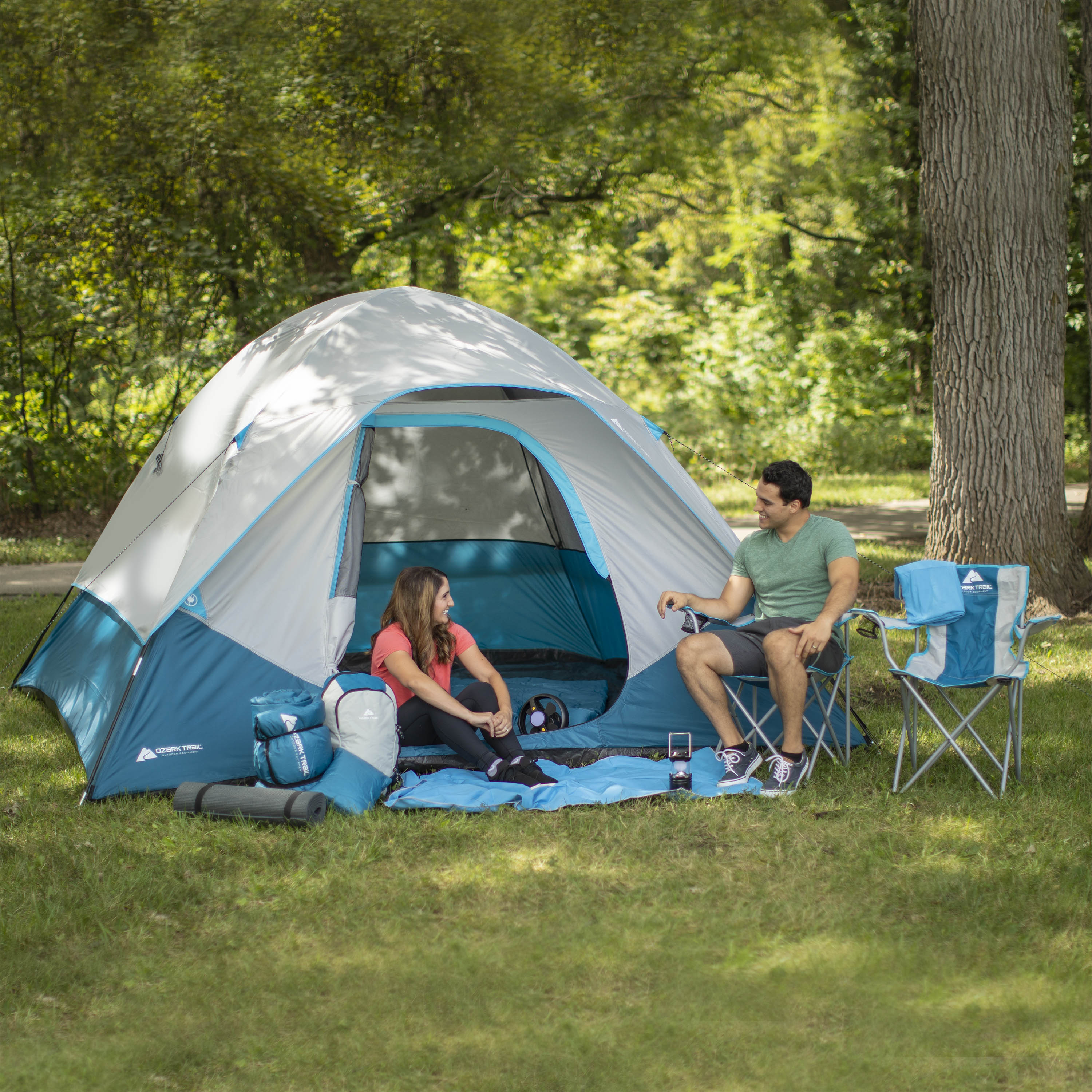 Ozark Trail 28-Piece Premium Camping Tent Combo