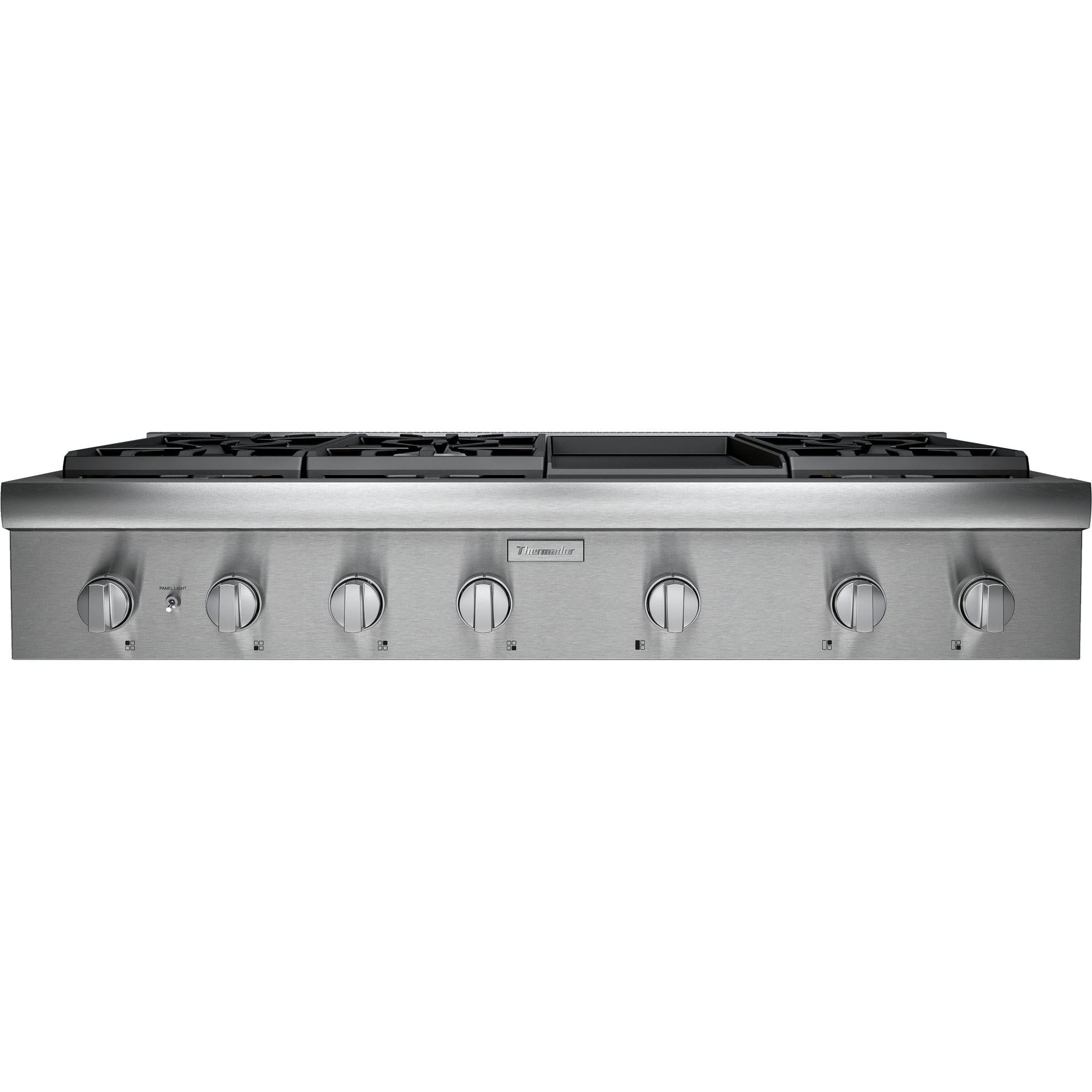 Thermador 48-inch Built-in Gas Rangetop with Griddle PCG486WD