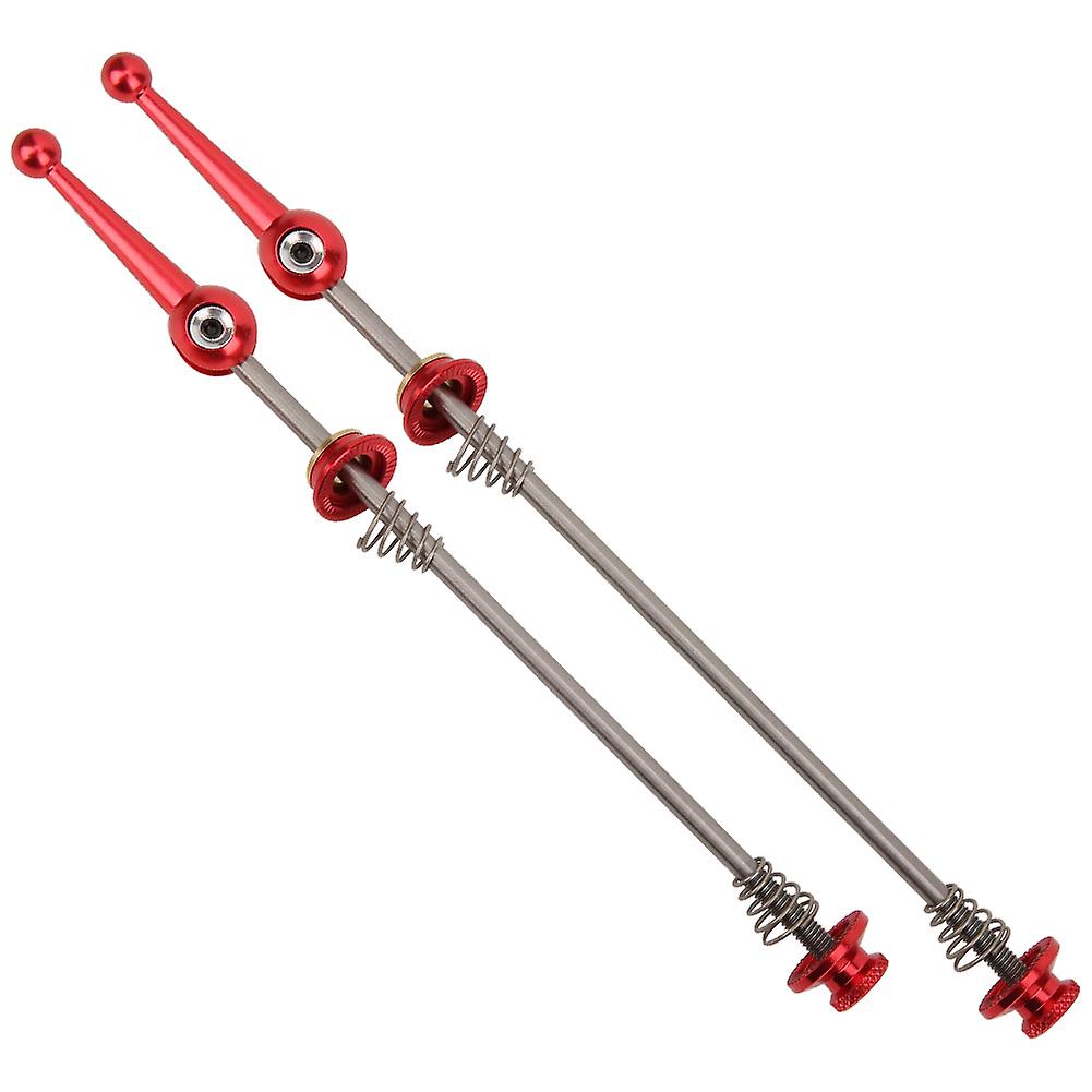 Quick Release Skewer Lever Mountain Bike Titanium Shaft Titanium Alloy Folding Wheel Setred