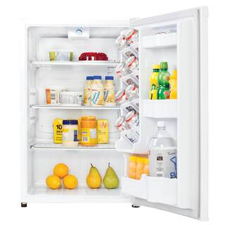 Danby 20.7 in. 4.4 cu.ft. Mini Refrigerator in White without Freezer DAR044A4WDD