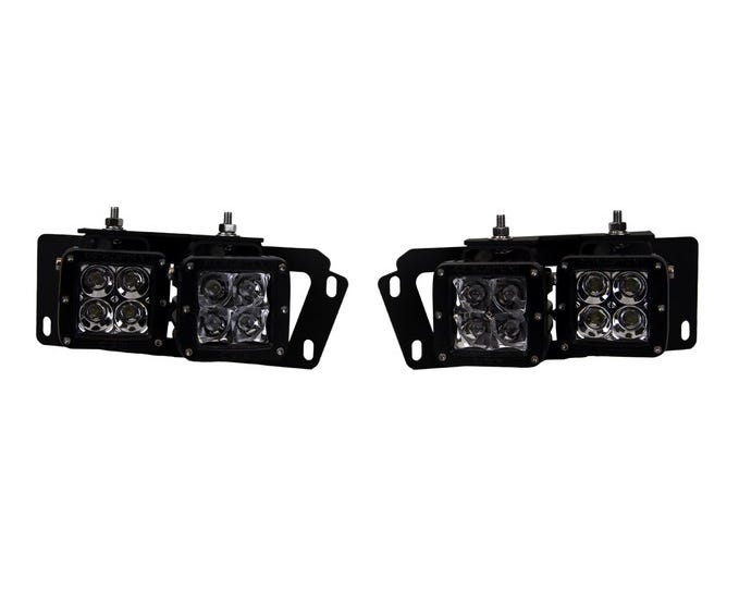 Rigid Industries 2010-2014 Dodge Ram Fog Light Kit - 46510