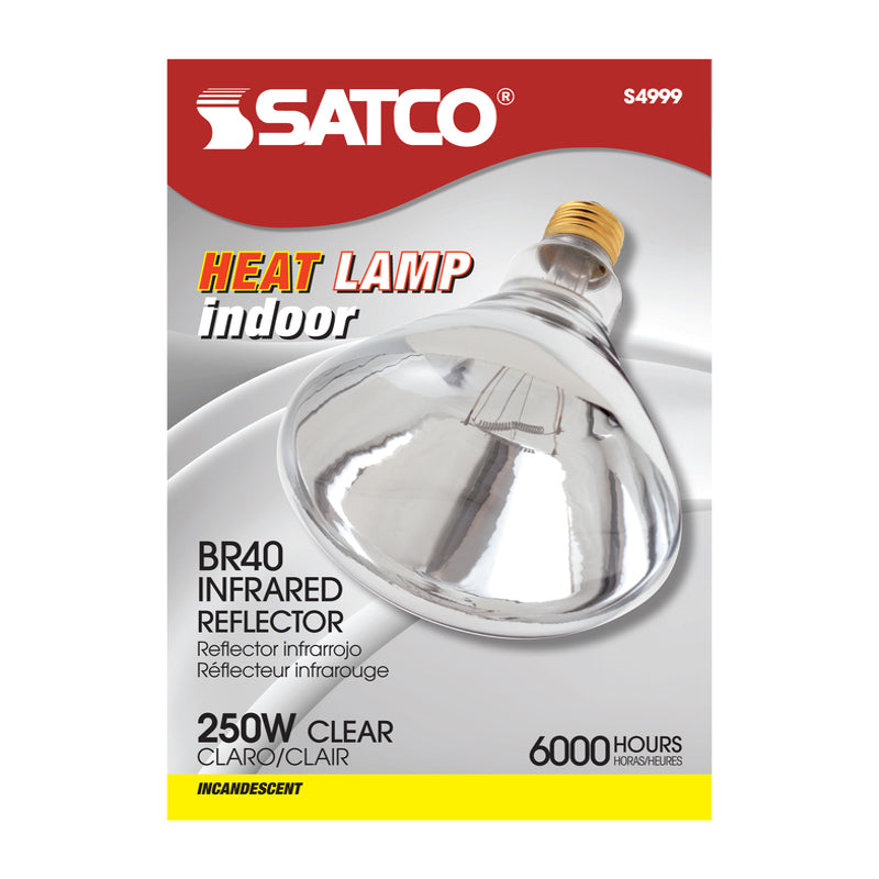 250W HEAT LAMP BULB BR40