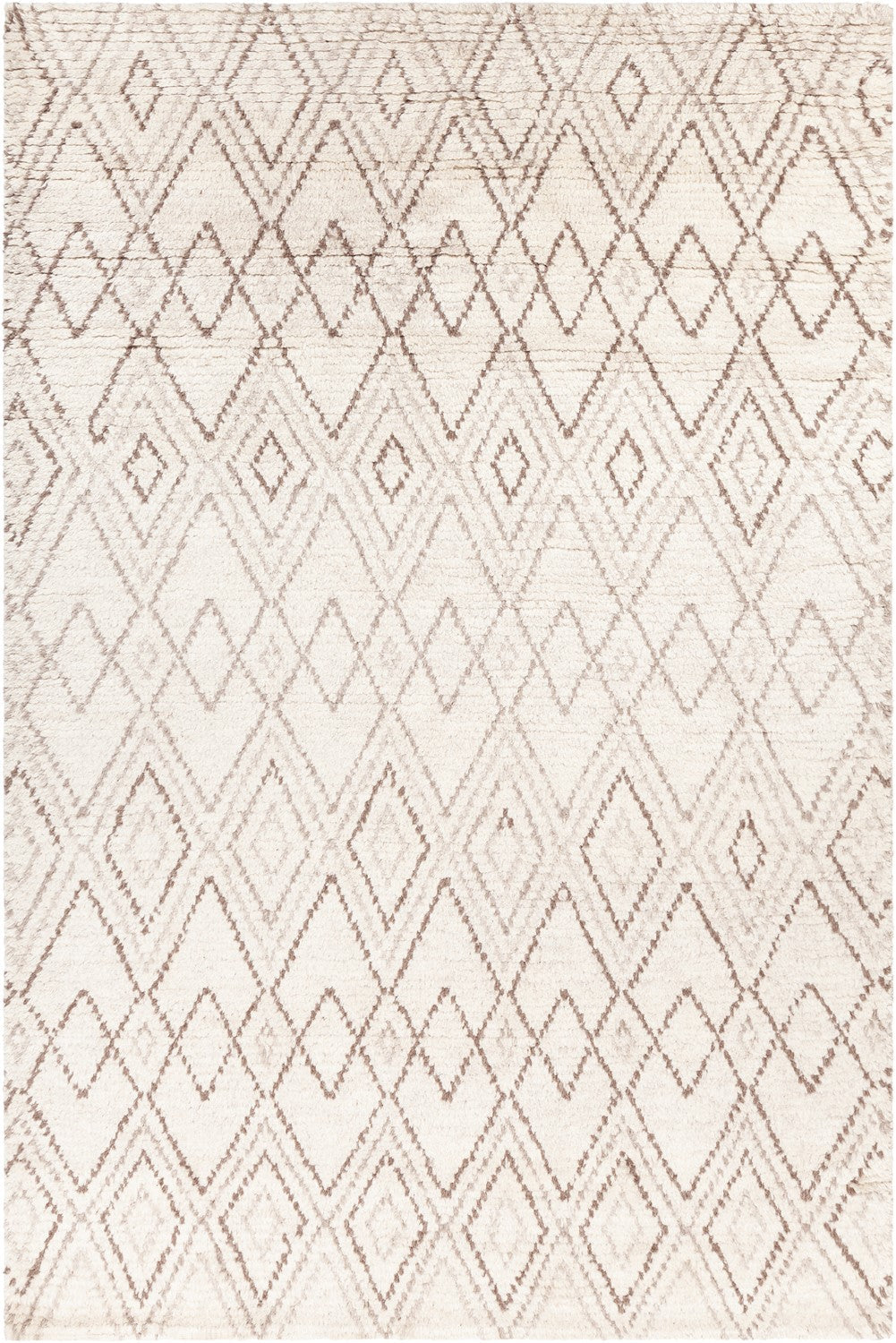 Glynis Brown/Tan Hand Knotted Rug