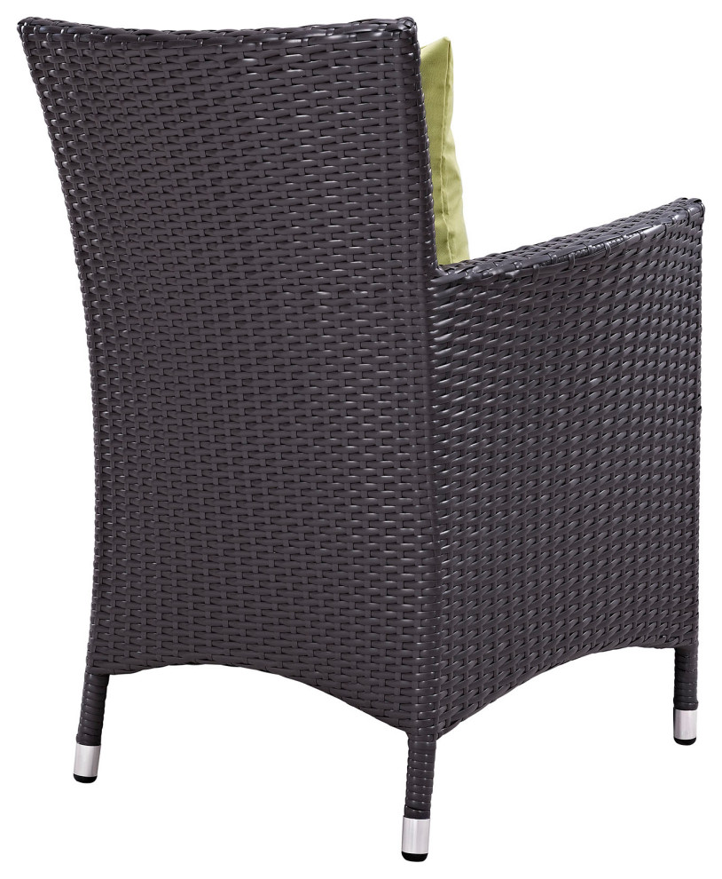 Convene 11 Piece Outdoor Wicker Rattan Dining Set   Tropical   Outdoor Dining Sets   by Modern Furniture LLC  Houzz