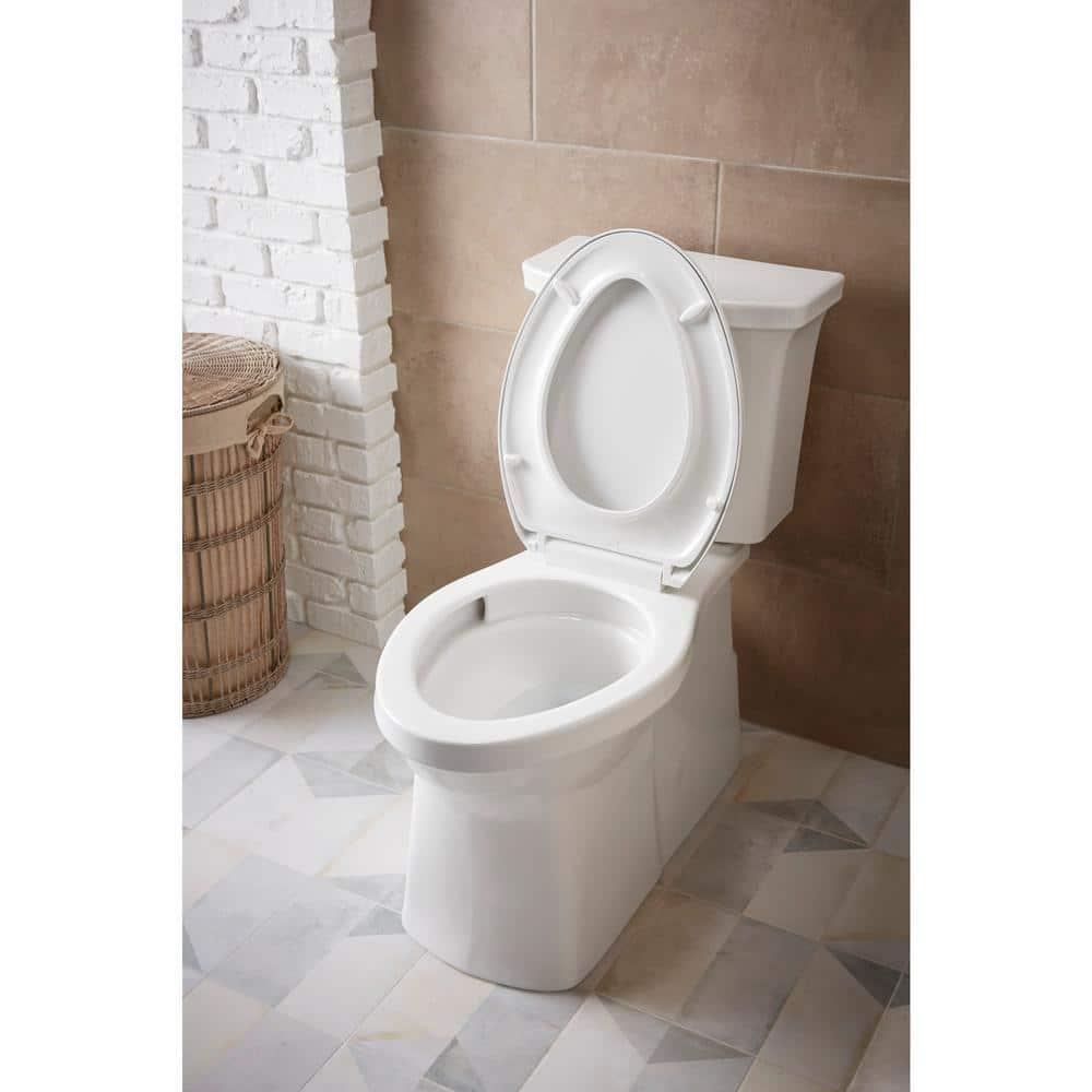 KOHLER Corbelle Comfort Height Revolution 360° 12 in RoughIn 2Piece 128 GPF Single Flush Elongated Toilet in White