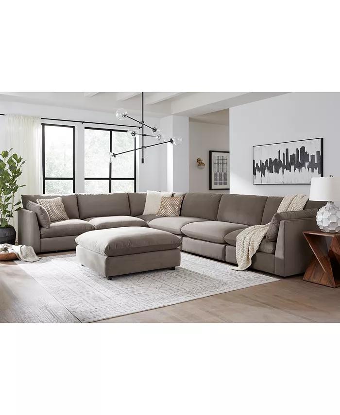 Furniture Marsten 96 Fabric Grand Sofa