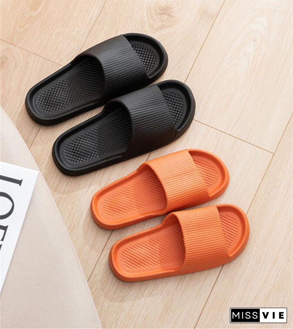 EVA Anti-slip Slippers Sandals Sole Flat Shoes Home/Indoor/Bathroom Men/Women