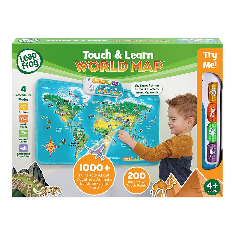 LeapFrog Touch and Learn World Map