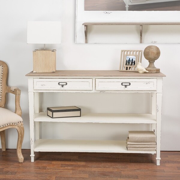 The Gray Barn Mead Grove Traditional French Accent Console Table