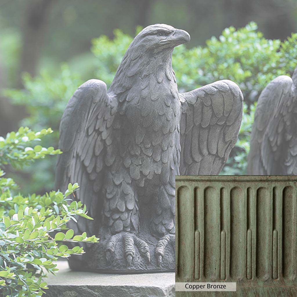 Campania International Eagle Looking Left Statue