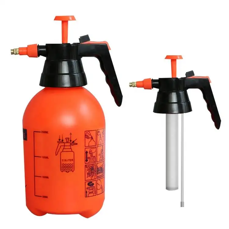 Factory supply 2 liter PE trigger alcohol air pressure pump  bottle spray misting pump mist sprayer plant mister