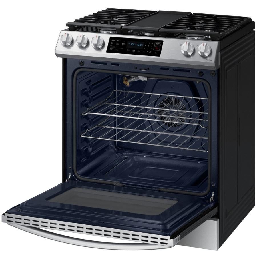  30-inch Slide-in Gas Range with Wi-Fi Connect NX60T8311SS/AA