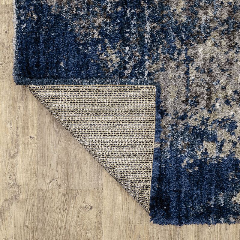 StyleHaven Ashytn Abstract Galaxy Shag Area Rug