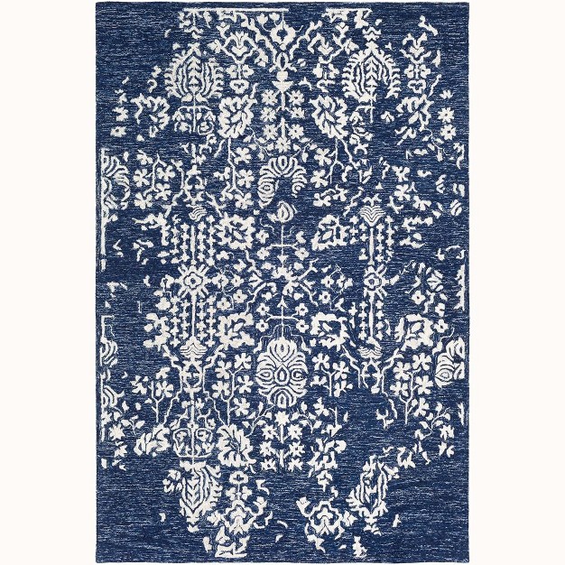 Mark amp Day Cesena Tufted Indoor Area Rugs Dark Blue