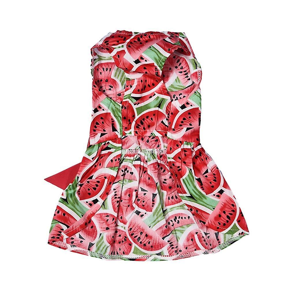 Watermelon dog dress