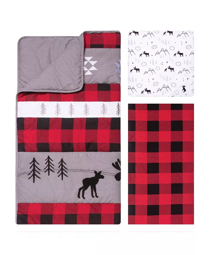 Trend Lab Lumberjack Moose Nursery Bedding Sets