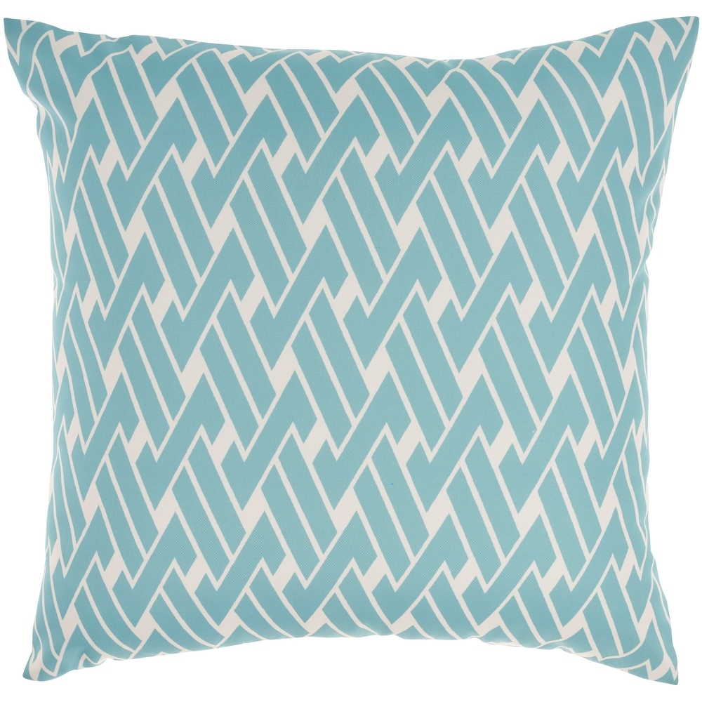 Waverly Pillows Modern Floral Indoor Outdoor Throw Pillow