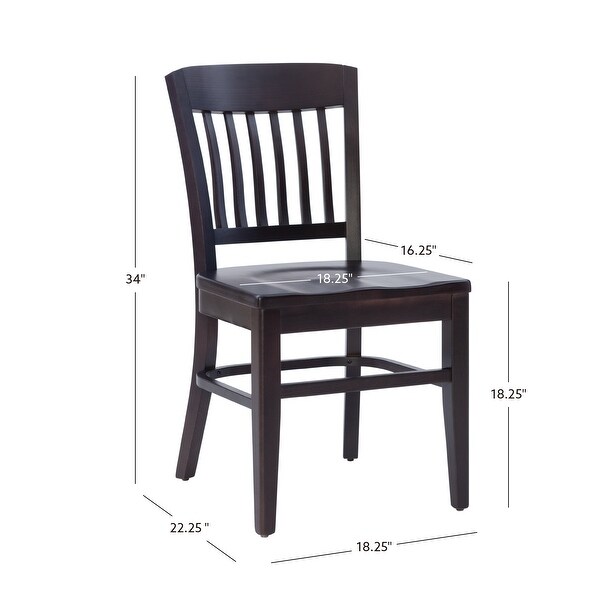 Kiowa Solid Wood Farmhouse Side Dining Chair (Set Of 2)