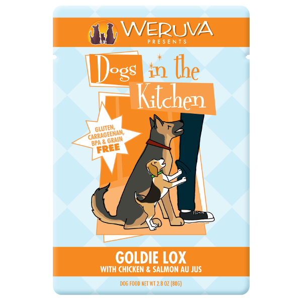 Weruva Dogs in the Kitchen Goldie Lox with Chicken and Wild Caught Salmo