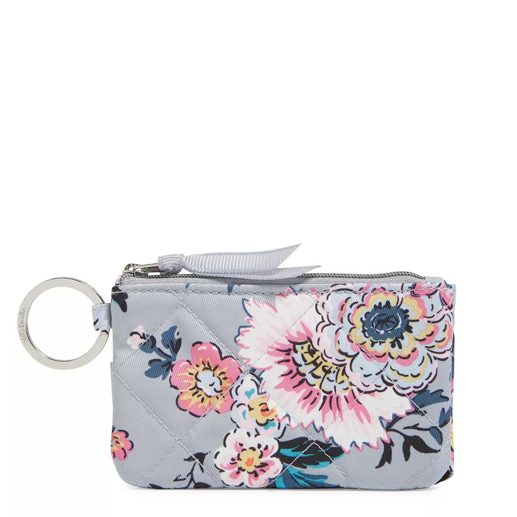 Vera Bradley  RFID Deluxe Zip ID Case in Parisian Bouquet