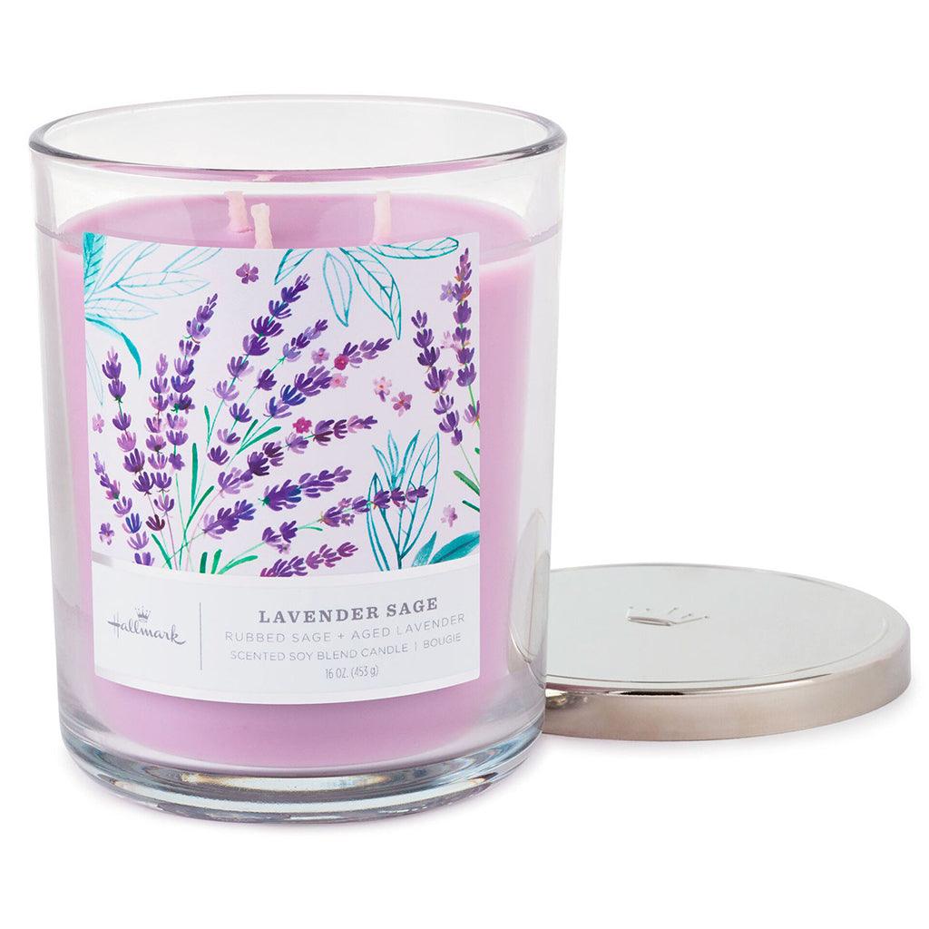 Hallmark  Lavender Sage 3-Wick Jar Candle, 16 oz.