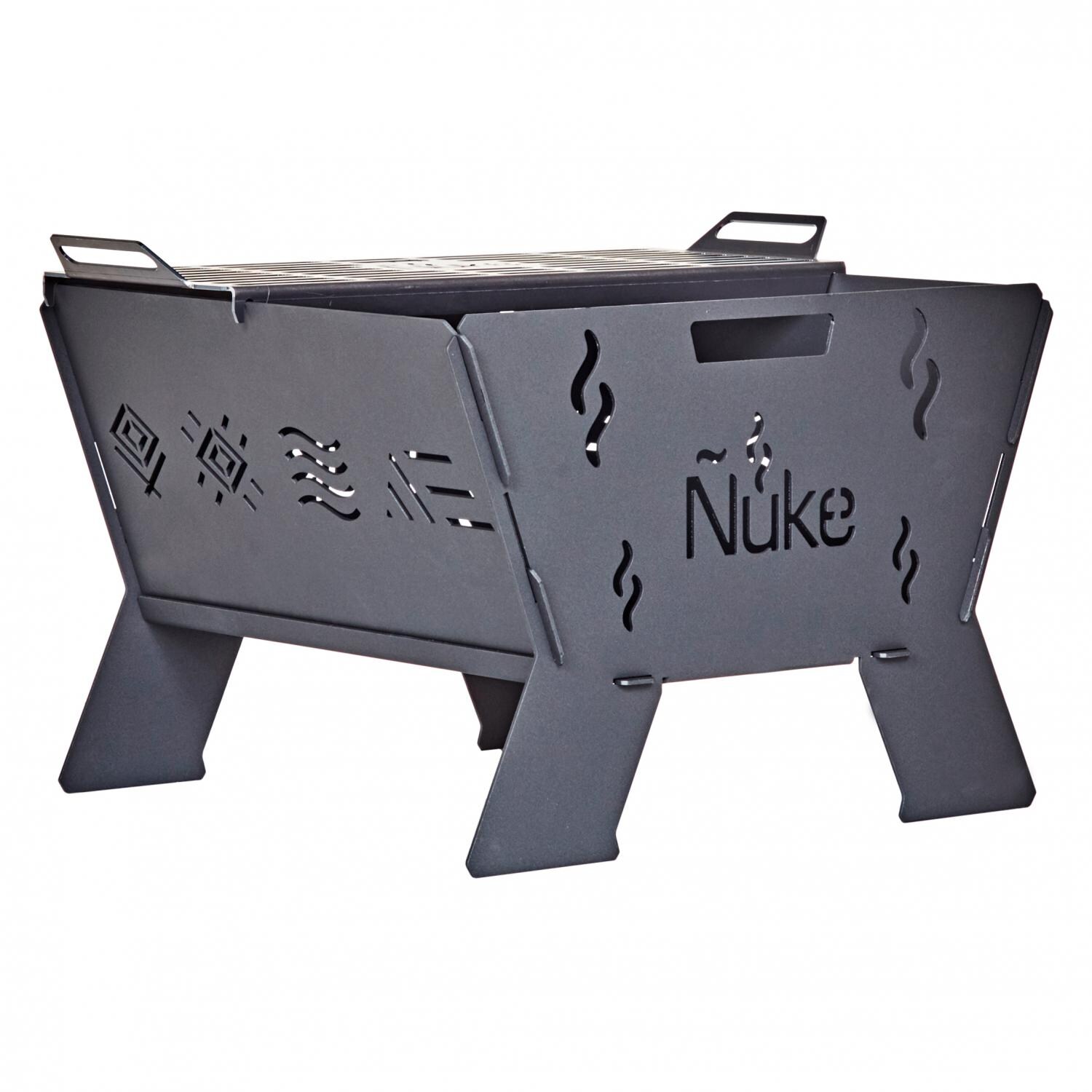 Nuke Huapi 50 Collapsible Fire Pit Grill