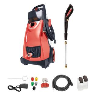 Sun Joe 1450 PSI 1.24 GPM 14.5 Amp Cold Water Corded Electric Pressure Washer Red SPX3000-RED