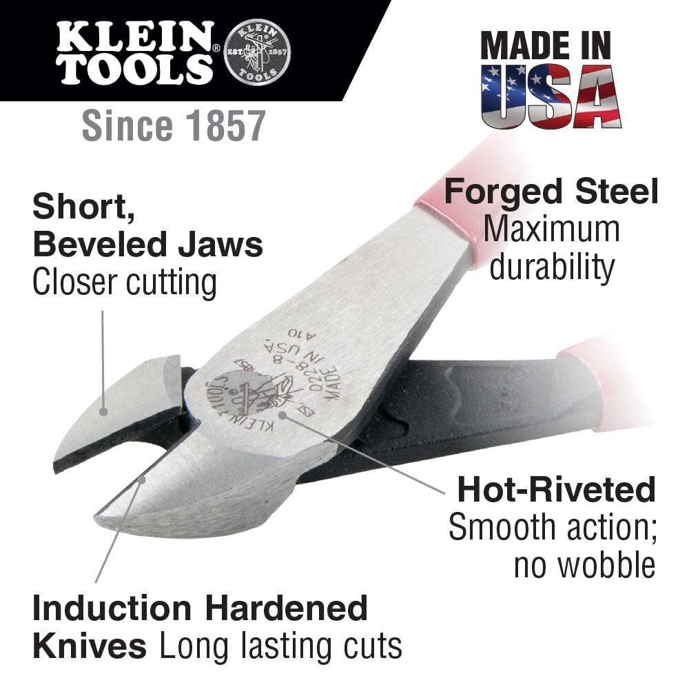 Klein Tools High Leverage Diagonal-Cutters D2287 from Klein Tools