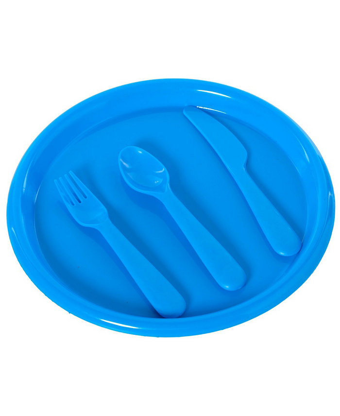 Basicwise Reusable Cutlery Set of 4