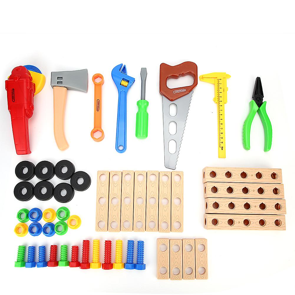 Child Simulated Repair Tools Diy Assemble Screw Nut Kid Early Educational Toy