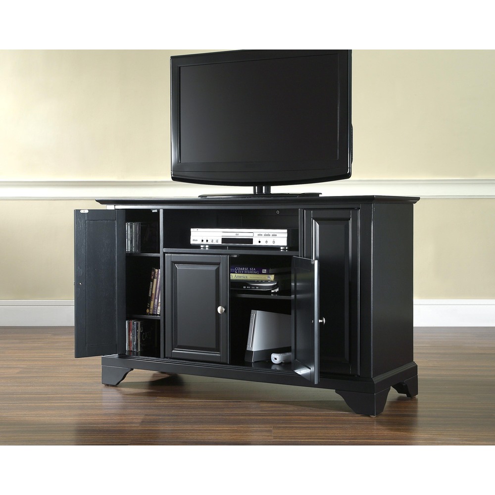 Lafayette 48 inch Black Finish TV Stand