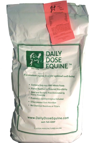 Daily Dose Equine Carbbuster Horse Feed， 40-lb bag