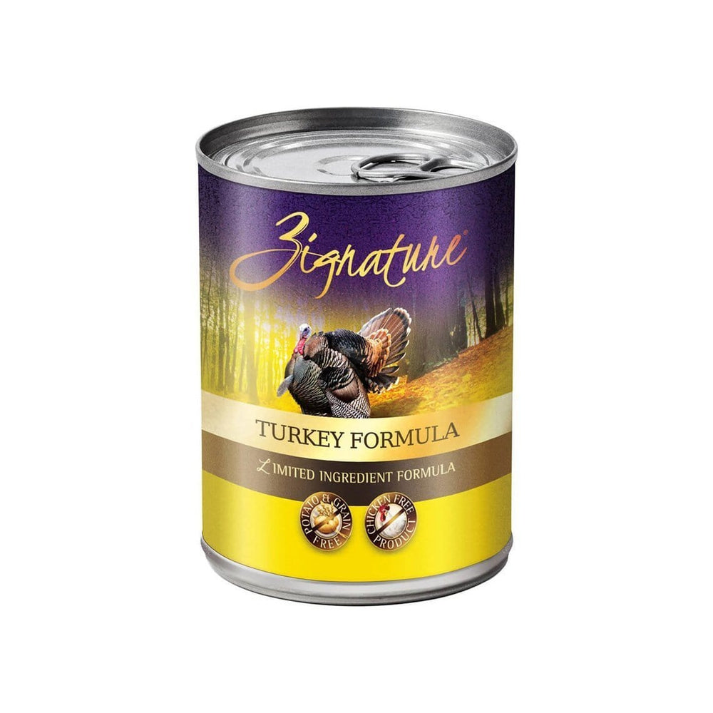 Zignature Turkey Limited Ingredient formula Grain-Free Canned Food for