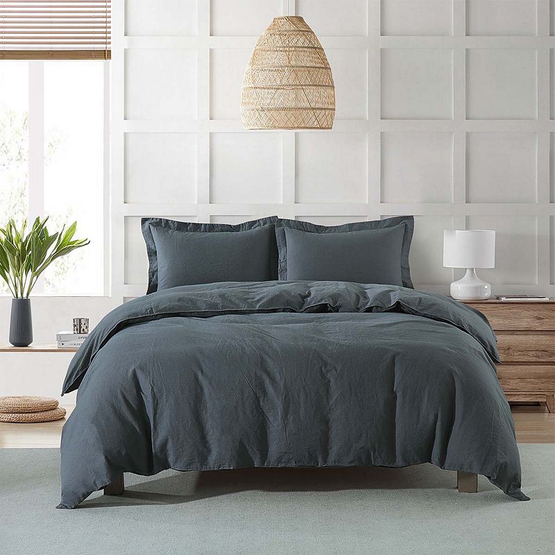 Pre-washed Linen Duvet Cover Set