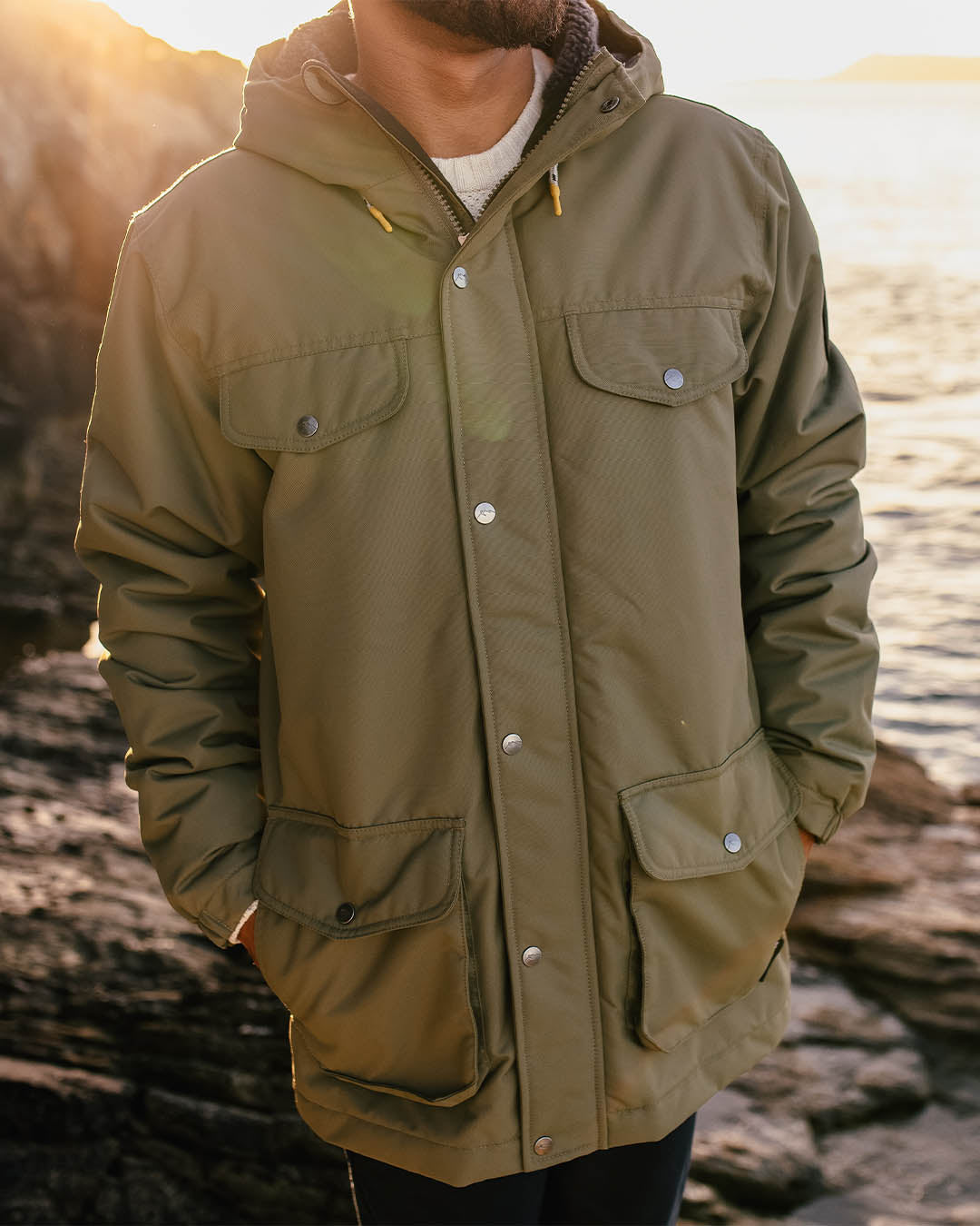 Baltic Jacket - Dusty Olive