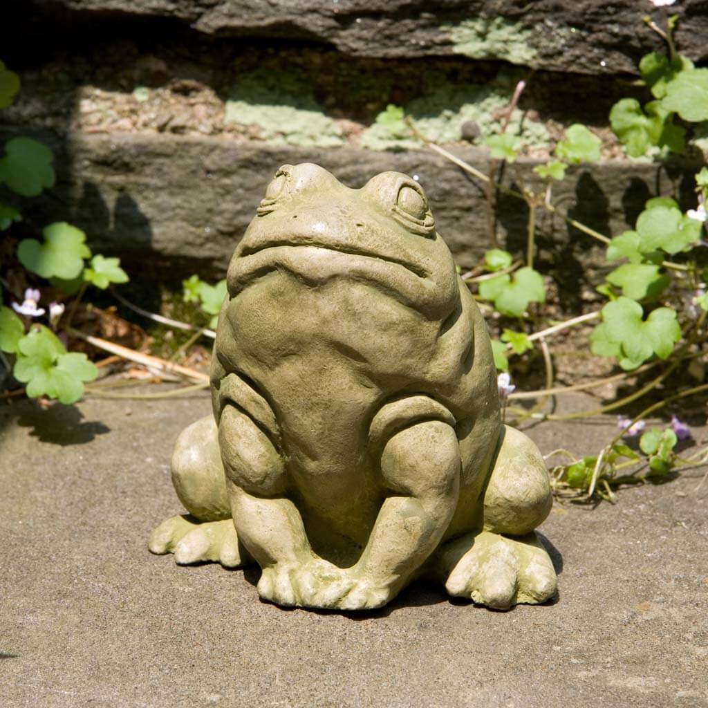 Campania International Jumper Frog Statue