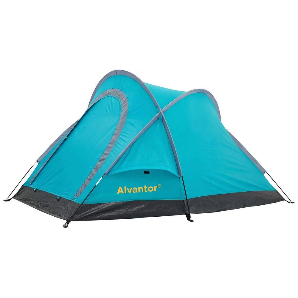 Alvantor Warrior Pro 88 in. x 61 in. 45 in. Light Weight Pop Up Camping Tent for Backpacking Waterproof Mesh Window Carry Bag 9015