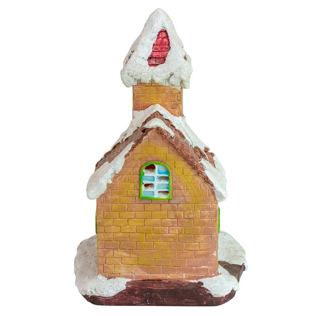 Led Lighted Church Christmas Village Decoration