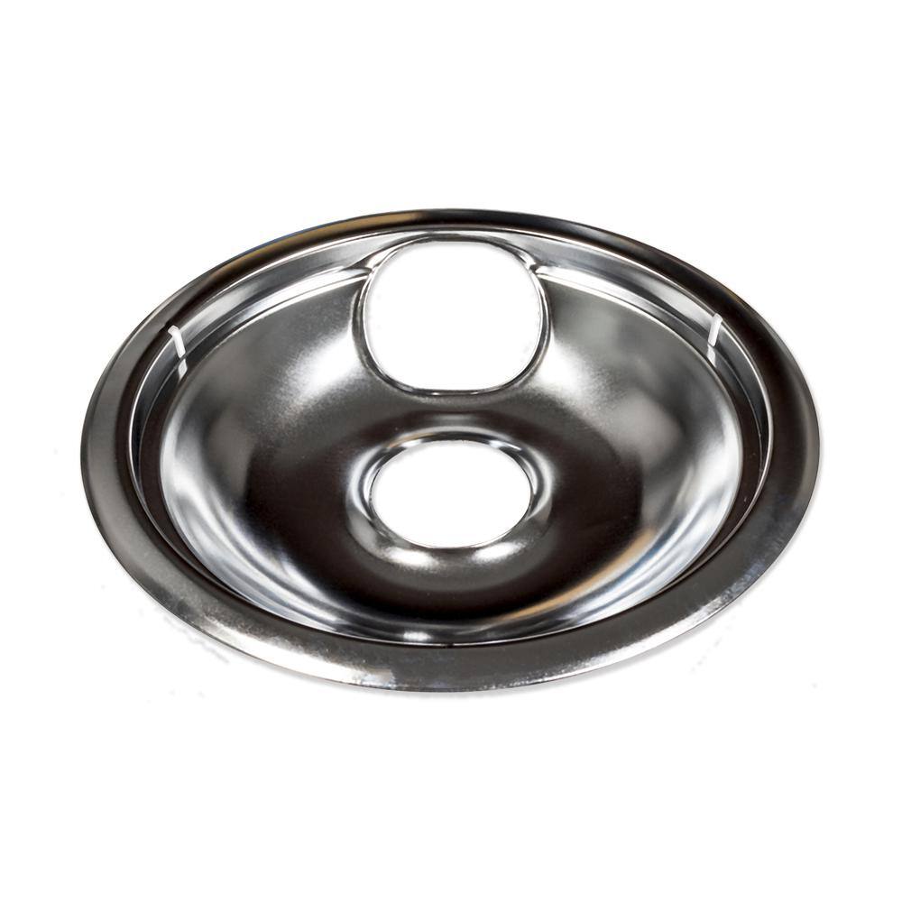 Everbilt 8 in. Universal Chrome Drip Bowl for Electric Ranges 98234