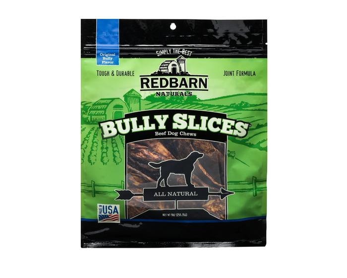 Red Barn Naturals Bully Slices Beef Dog Chews， 9 oz.