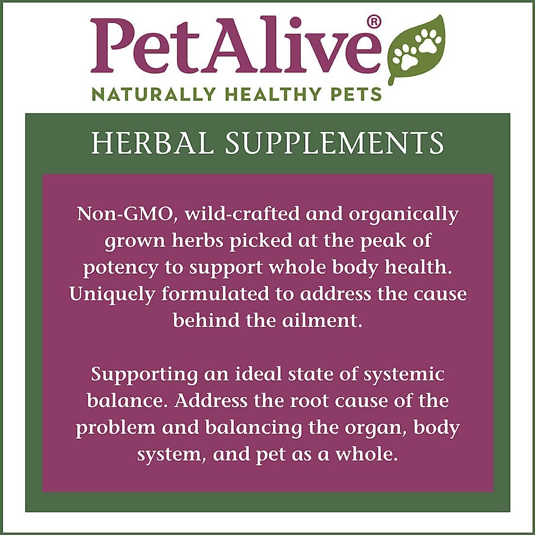 PetAlive Natural Moves Bowel Health Dog and Cat Supplement， 60 count