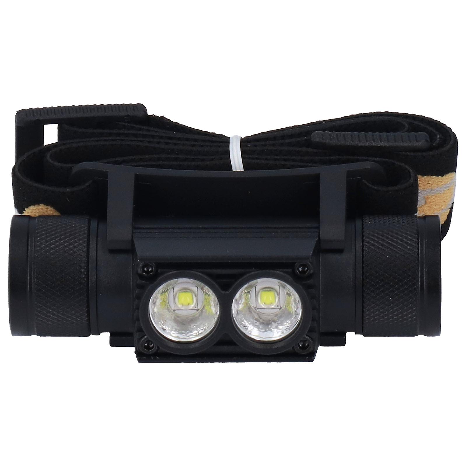 Led Headlamp Adjustable Rechargeable Usb Waterproof Headlight For Outdoor Hunting Camping