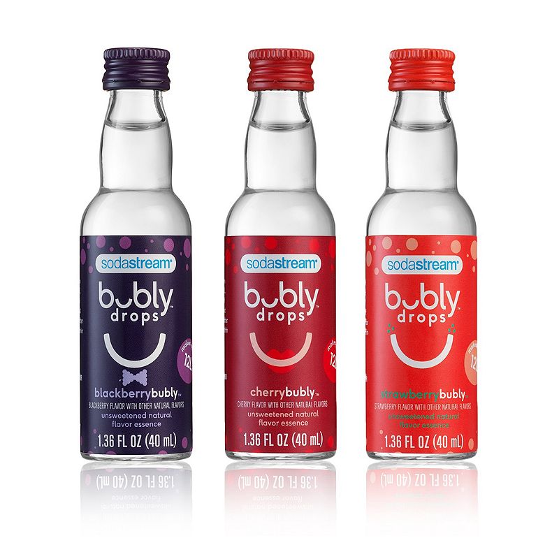 SodaStream bubly Berry Bliss Variety 3-pk.