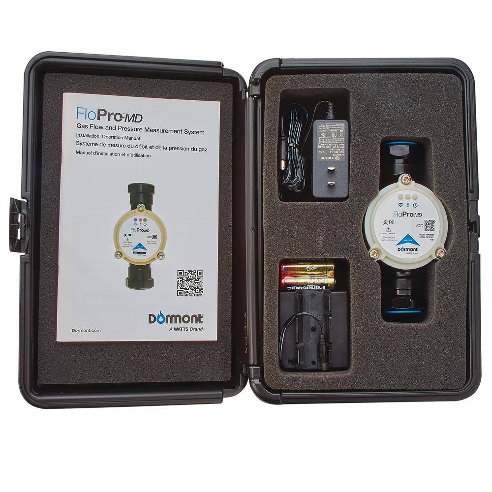 DORMONT FloPro-MD Gas Flow and Pressure Measurement Diagnostic Tool - Standard Model FPMD75FF STD