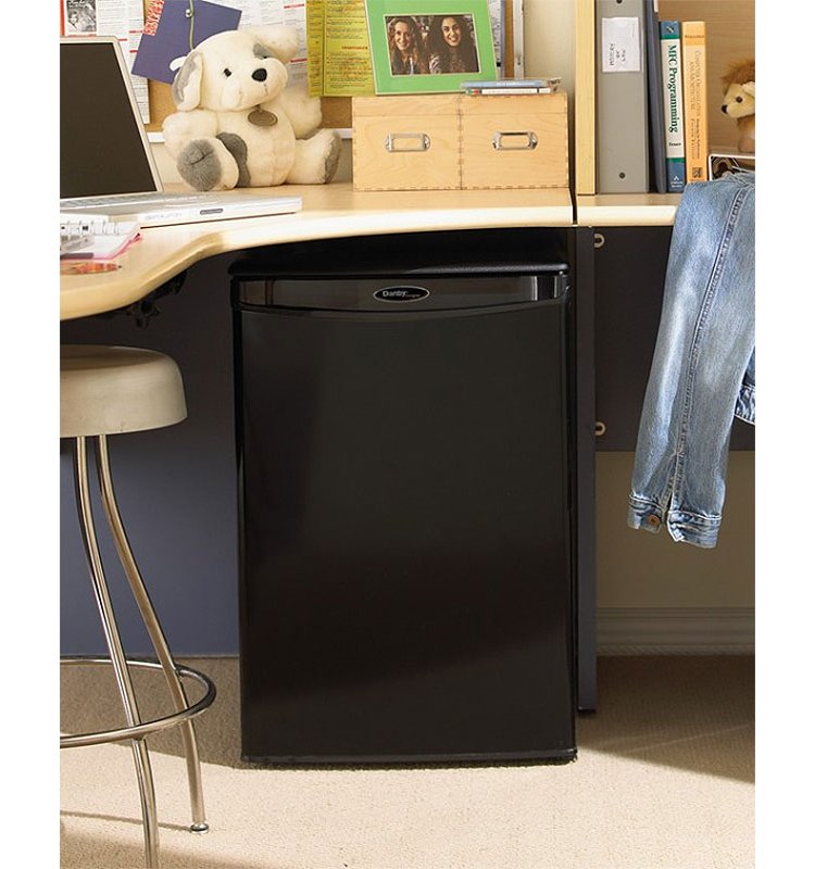 Danby Designer 2.6 Cu. Ft. Black Compact Refrigerator