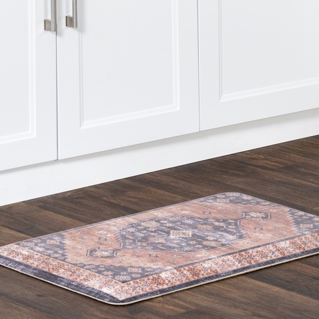 Nuloom Vintage Persian Kitchen Or Laundry Comfort Mat