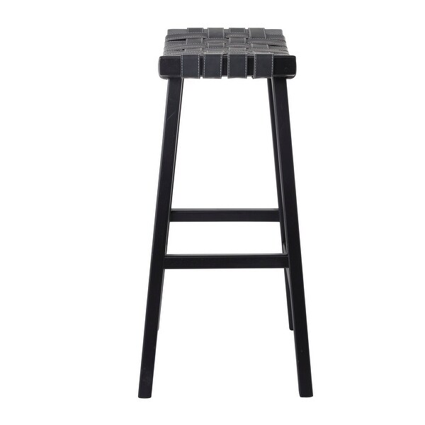 Black Birch Rustic Bar Stool - 18